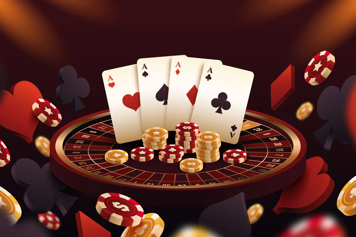 live poker game